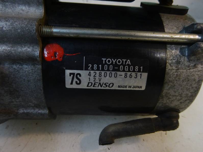MOTOR ARRANQUE TOYOTA YARIS 2016 1.0 (69 CV)