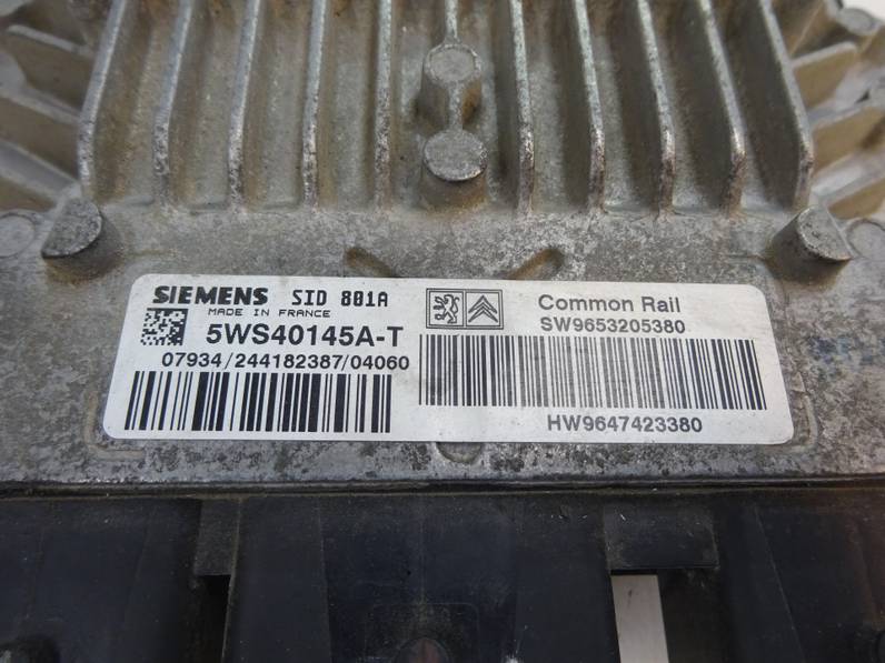 CENTRALITA MOTOR UCE PEUGEOT 307 2004 2.0 HDI (90 CV)