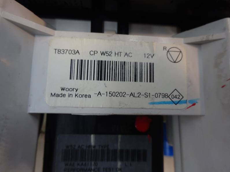 MANDO CALEFACCION AIRE ACONDICIONADO DACIA LOGAN MCV II 2015 1.5 DCI D FAP (90 CV)