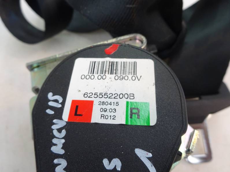 CINTURON SEGURIDAD TRASERO IZQUIERDO DACIA LOGAN MCV II 2015 1.5 DCI D FAP (90 CV)