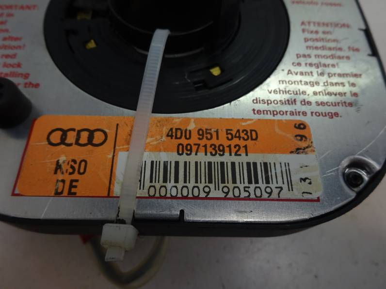 ANILLO AIRBAG AUDI A4 BERLINA 1997 1.8 20V TURBO (150 CV)