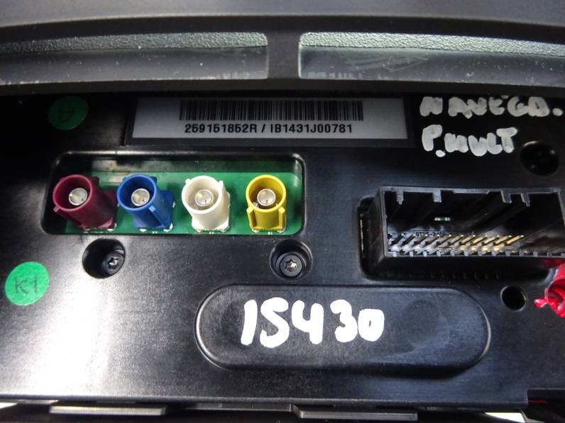 PANTALLA MULTIFUNCION RENAULT CLIO III 2012 1.6 16V (112 CV)