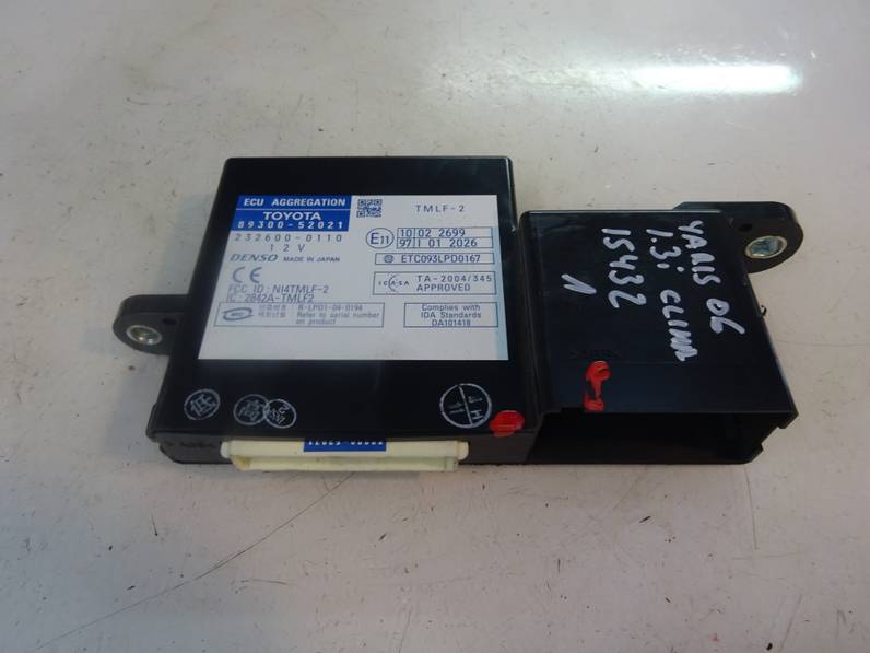 CENTRALITA CALEFACCION TOYOTA YARIS 2006 1.3 (87 CV)