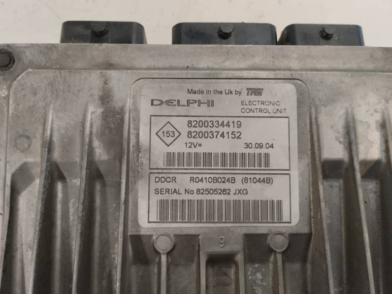 CENTRALITA MOTOR UCE RENAULT MEGANE II BERLINA 5P 2004 1.5 DCI D (82 CV)