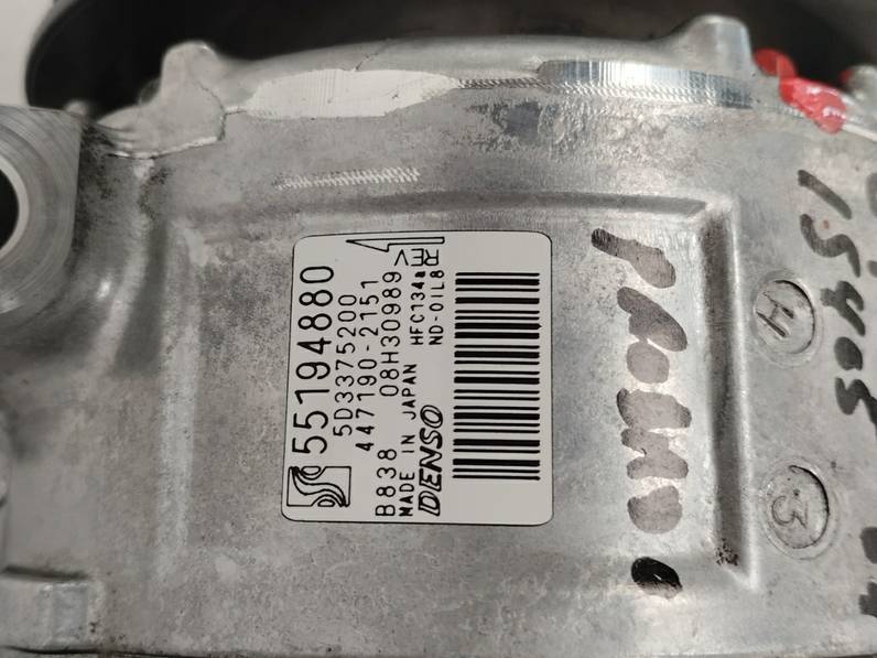 COMPRESOR AIRE ACONDICIONADO FIAT PUNTO BERLINA 2007 1.4 (95 CV)