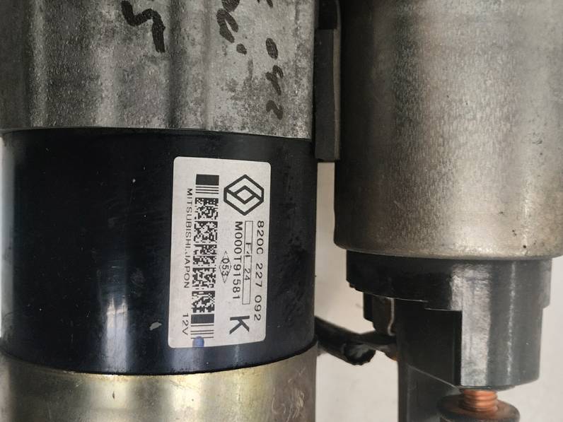 MOTOR ARRANQUE RENAULT MEGANE II BERLINA 5P 2004 1.5 DCI D (82 CV)