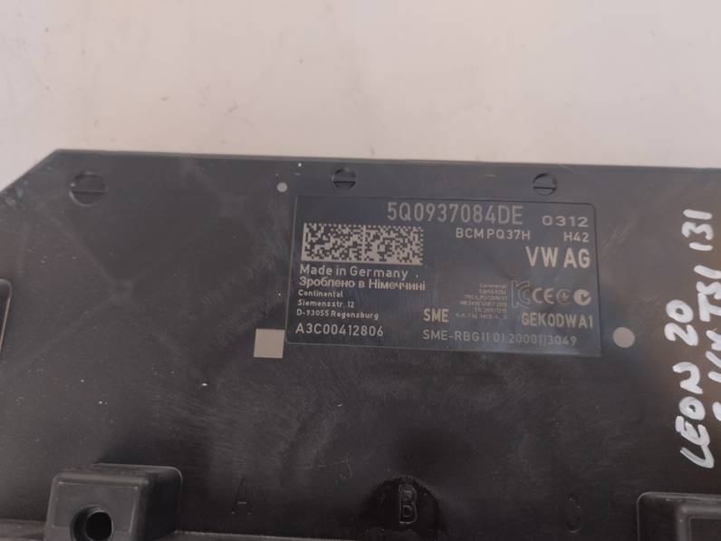 CAJA RELES FUSIBLES SEAT LEON 2020 1.5 16V TSI ACT (131 CV)