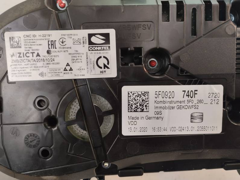 CUADRO INSTRUMENTOS SEAT LEON 2020 1.5 16V TSI ACT (131 CV)