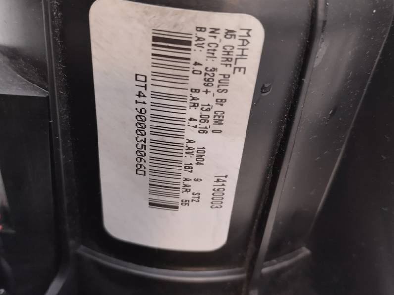 MOTOR CALEFACCION CITROEN C3 2016 1.2 12V VTI / PURETECH (82 CV)