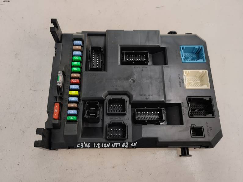 CAJA RELES FUSIBLES CITROEN C3 2016 1.2 12V VTI / PURETECH (82 CV)