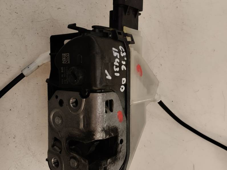 CERRADURA PUERTA DELANTERA DERECHA CITROEN C3 2016 1.2 12V VTI / PURETECH (82 CV)