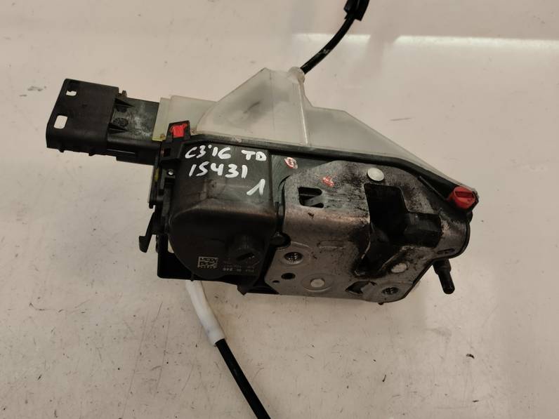 CERRADURA PUERTA TRASERA DERECHA CITROEN C3 2016 1.2 12V VTI / PURETECH (82 CV)