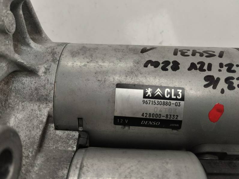 MOTOR ARRANQUE CITROEN C3 2016 1.2 12V VTI / PURETECH (82 CV)