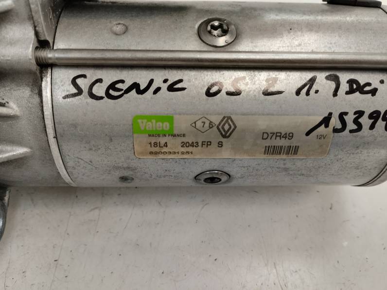 MOTOR ARRANQUE RENAULT SCENIC II 2005 1.9 DCI D (120 CV)