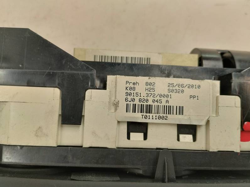 MANDO CALEFACCION AIRE ACONDICIONADO SEAT IBIZA 2010 1.2 12V (60 CV)