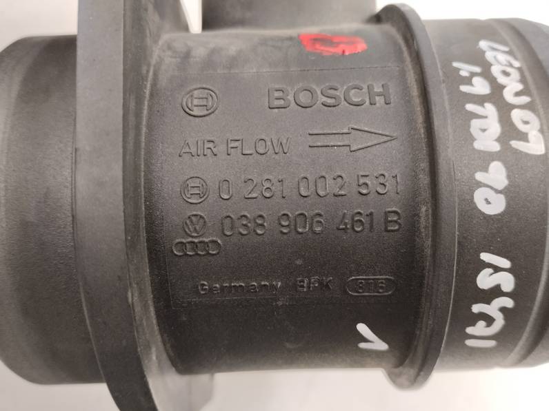 CAUDALIMETRO SEAT LEON 2009 1.9 TDI (90 CV)