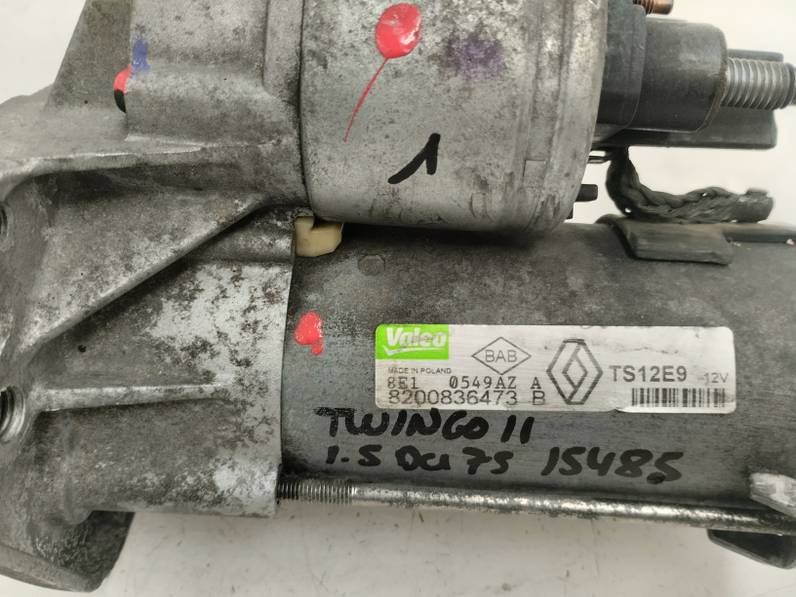 MOTOR ARRANQUE RENAULT TWINGO 2011 1.5 DCI D FAP (75 CV)
