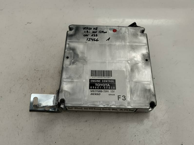 CENTRALITA MOTOR UCE TOYOTA COROLLA VERSO 2008 1.8 16V (129 CV)