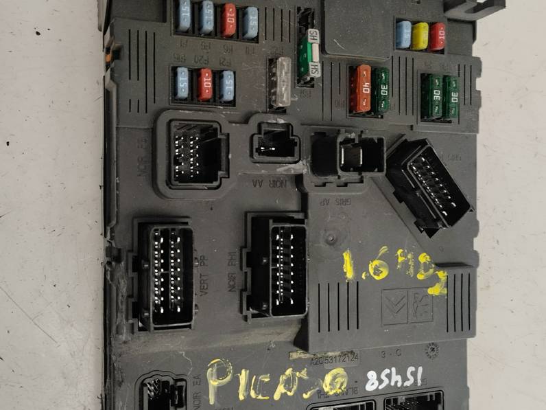 CAJA RELES FUSIBLES CITROEN XSARA PICASSO 2007 1.6 16V HDI FAP (109 CV)