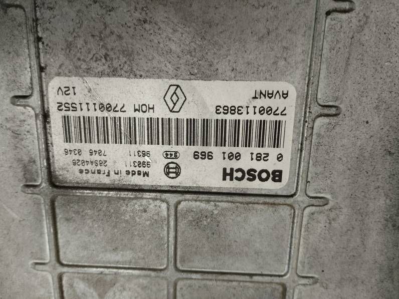 CENTRALITA MOTOR UCE RENAULT MEGANE I FASE 2 CLASSIC 1999 1.9 DTI D (98 CV)