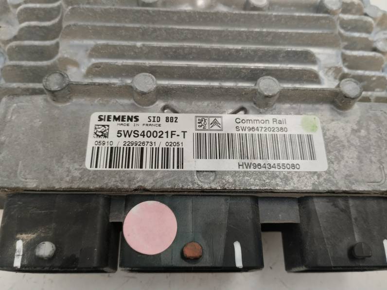 CENTRALITA MOTOR UCE CITROEN C3 2002 1.4 HDI (68 CV)