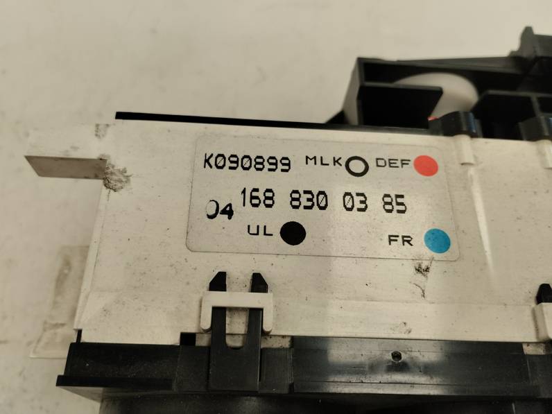 MANDO CALEFACCION AIRE ACONDICIONADO MERCEDES CLASE A 1999 1.7 CDI D (90 CV)