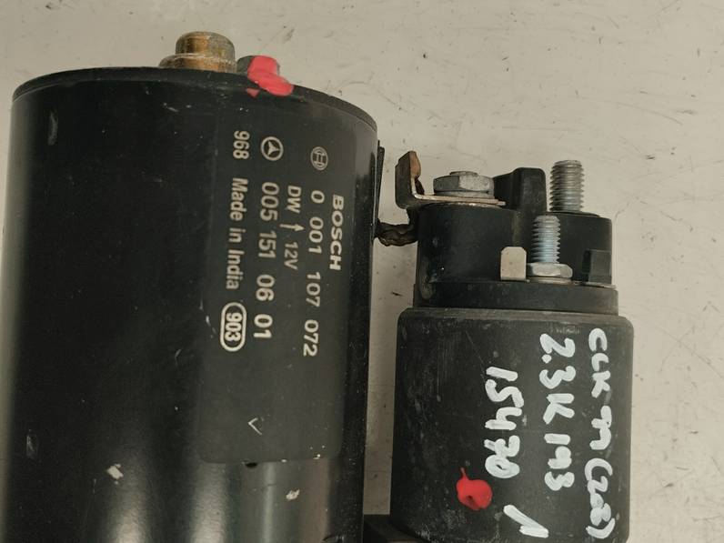 MOTOR ARRANQUE MERCEDES CLASE CLK COUPE 1999 2.3 COMPRESOR (193 CV)