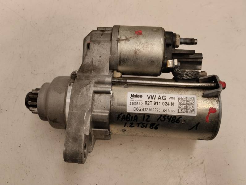 MOTOR ARRANQUE SKODA FABIA 2012 1.2 8V TSI (86 CV)