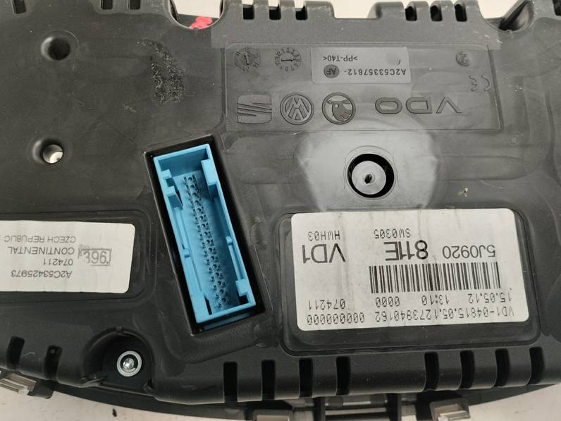 CUADRO INSTRUMENTOS SKODA FABIA 2012 1.2 8V TSI (86 CV)