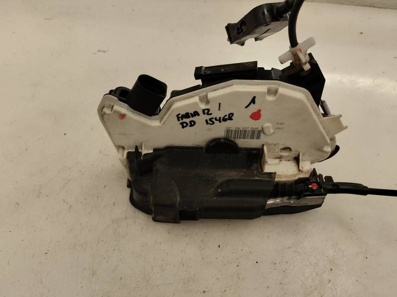 CERRADURA PUERTA DELANTERA DERECHA SKODA FABIA 2012 1.2 8V TSI (86 CV)