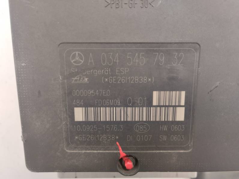 ABS MERCEDES CLASE CLK COUPE 2006 1.8 (163 CV)