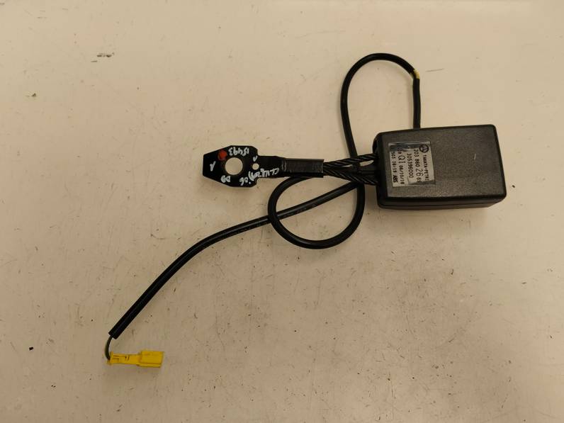 CINTURON SEGURIDAD DELANTERO DERECHO MERCEDES CLASE CLK COUPE 2006 1.8 (163 CV)