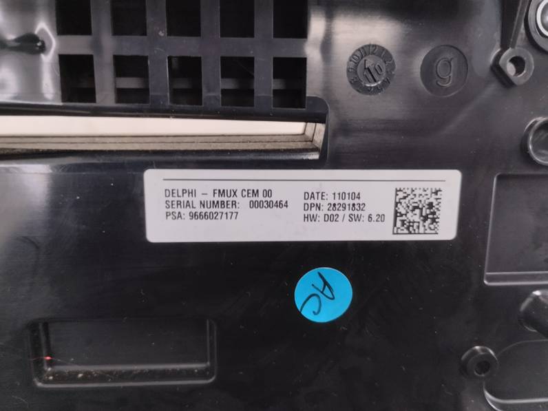 SISTEMA AUDIO RADIO CD CITROEN C4 LIM 2011 1.6 HDI FAP (112 CV)