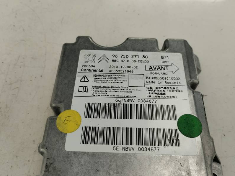 CENTRALITA AIRBAG CITROEN C4 LIM 2011 1.6 HDI FAP (112 CV)