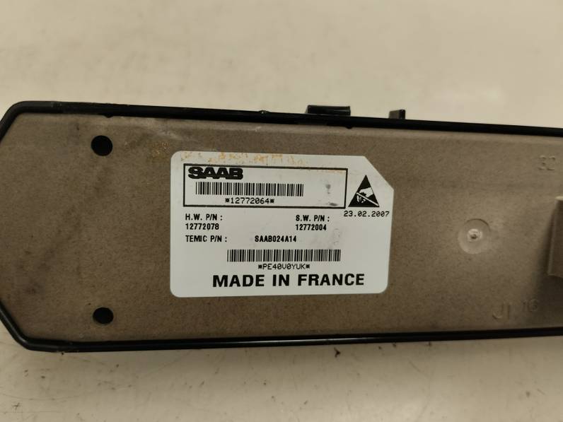 MANDO ELEVALUNAS DELANTERO DERECHO SAAB 9 3 BERLINA 2007 2.0 (175 CV)