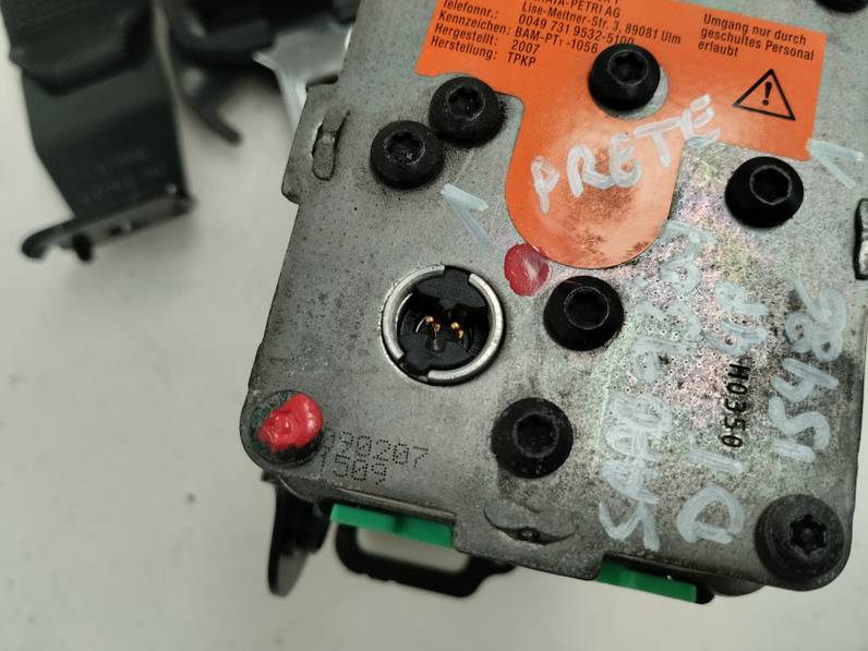 CINTURON SEGURIDAD DELANTERO IZQUIERDO SAAB 9 3 BERLINA 2007 2.0 (175 CV)