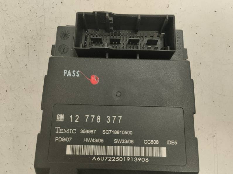 MODULO ELECTRONICO SAAB 9 3 BERLINA 2007 2.0 (175 CV)