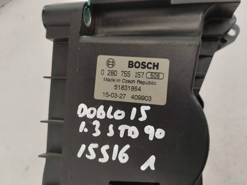 POTENCIOMETRO PEDAL FIAT DOBLO II CARGO 2015 1.3 16V JTD (90 CV)