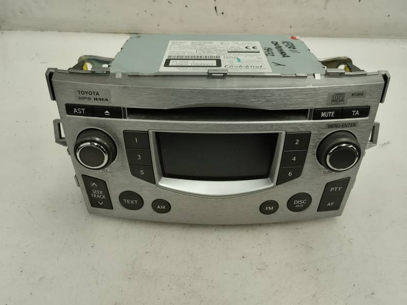SISTEMA AUDIO RADIO CD TOYOTA VERSO 2011 1.6 16V (132 CV)