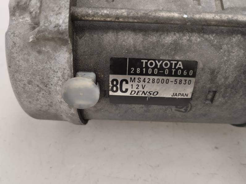 MOTOR ARRANQUE TOYOTA VERSO 2011 1.6 16V (132 CV)