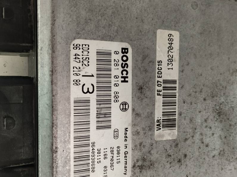 CENTRALITA MOTOR UCE CITROEN C5 BERLINA 2003 2.0 HDI (109 CV)