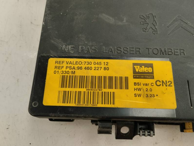 CAJA RELES FUSIBLES CITROEN XSARA BERLINA 2002 2.0 HDI (90 CV)