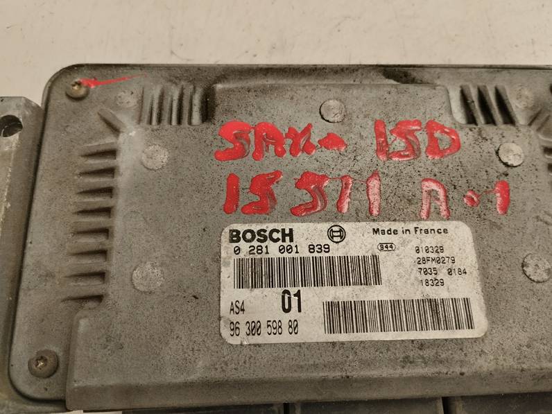 CENTRALITA MOTOR UCE CITROEN SAXO 2001 1.5 D (57 CV)