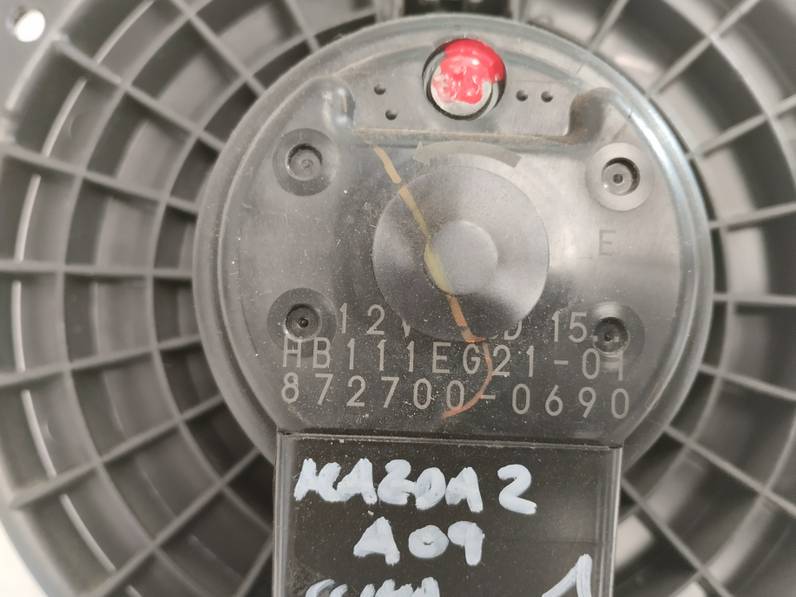 MOTOR CALEFACCION MAZDA 2 LIM 2009 1.4 D (68 CV)