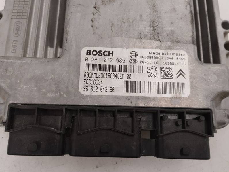 CENTRALITA MOTOR UCE PEUGEOT 207 2006 1.6 HDI (109 CV)