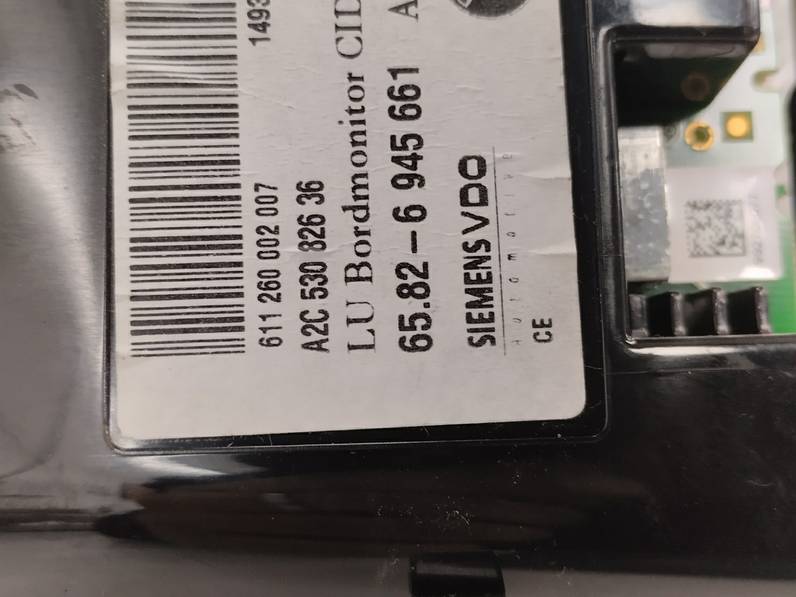 PANTALLA MULTIFUNCION BMW SERIE 5 TOURING 2004 2.5 24V (192 CV)