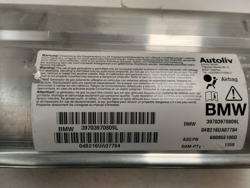 AIRBAG DELANTERO DERECHO BMW SERIE 5 TOURING 2004 2.5 24V (192 CV)