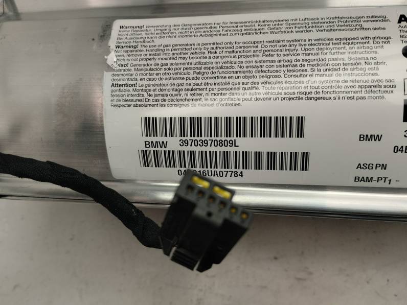 AIRBAG DELANTERO DERECHO BMW SERIE 5 TOURING 2004 2.5 24V (192 CV)