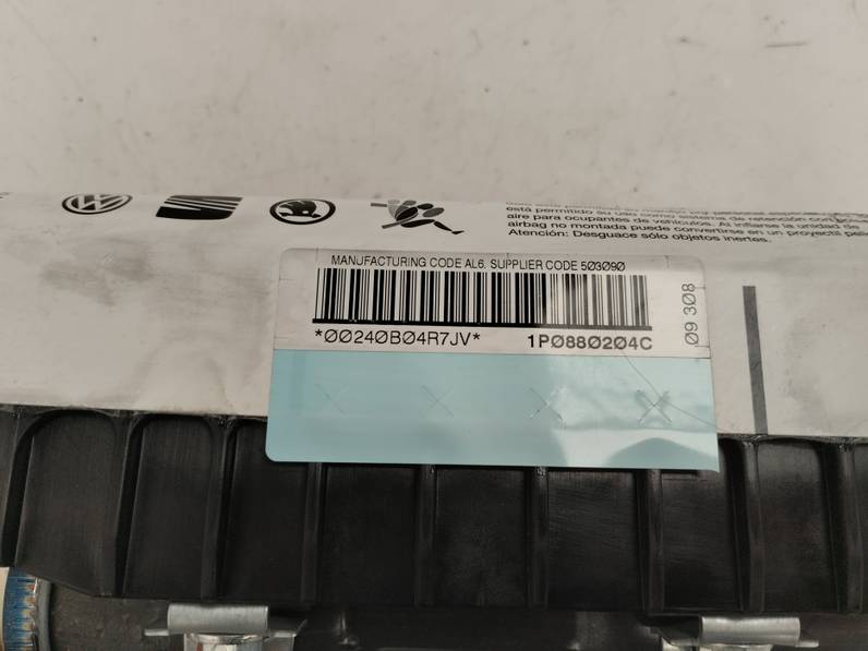 AIRBAG DELANTERO DERECHO SEAT LEON 2009 1.9 TDI (90 CV)