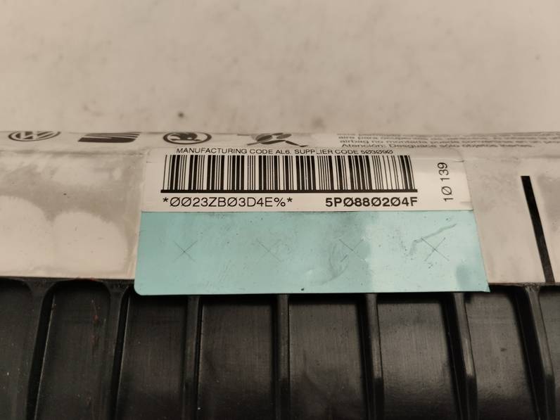 AIRBAG DELANTERO DERECHO SEAT ALTEA 2010 1.6 TDI (105 CV)